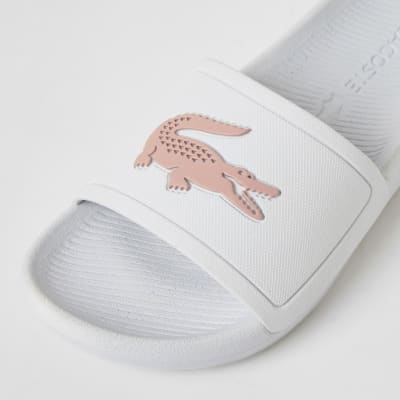 boys lacoste sliders