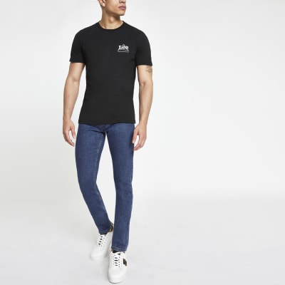 lee skinny jeans tall