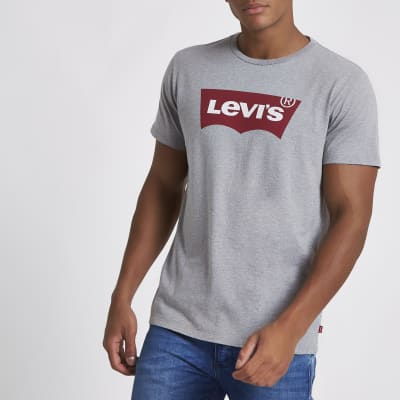 levis grey shirt