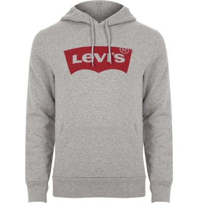 levi's sweatshirt grey