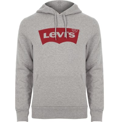 levis jumper grey