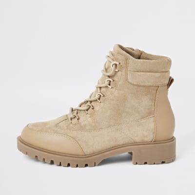 river island lace up boots