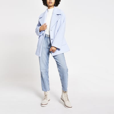 river island swing coat