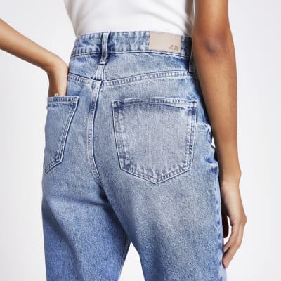Light blue Carrie high rise Mom jeans