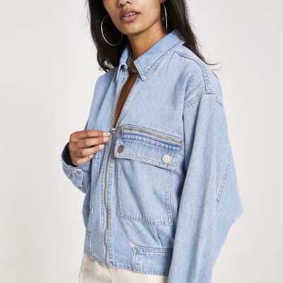 next denim utility jacket