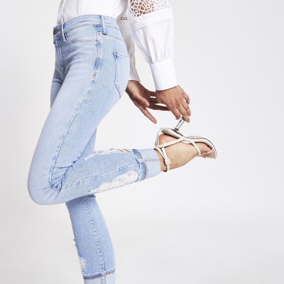 river island ladies skinny jeans