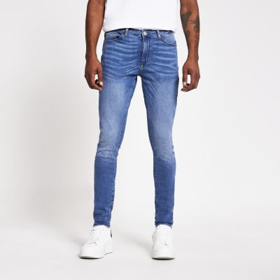 river island ollie spray on jeans