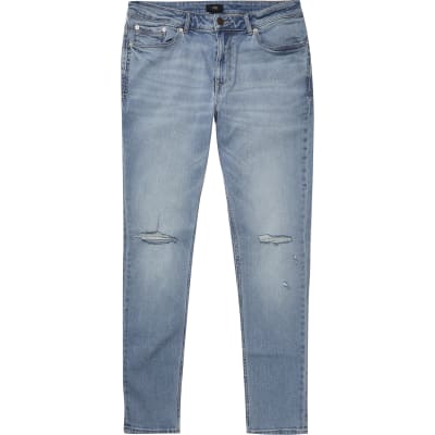 river island sid jeans