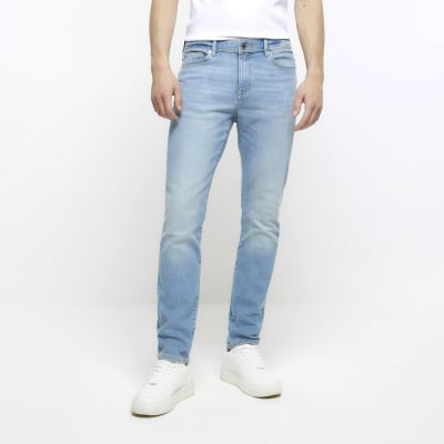 Mens denim jeans clearance sale