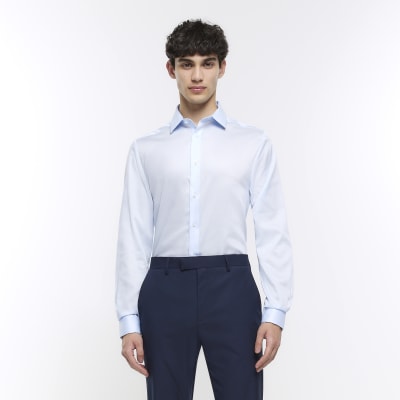 mens smart fitted shirts