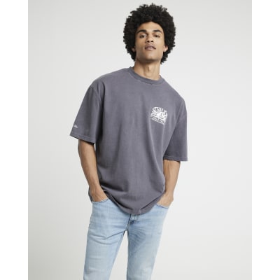 Light Blue Spray On Skinny Jeans River Island