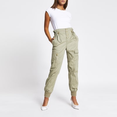 wide utility trousers