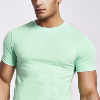 light green shirt mens