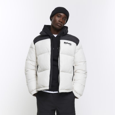 River island puffer jacket mens clearance