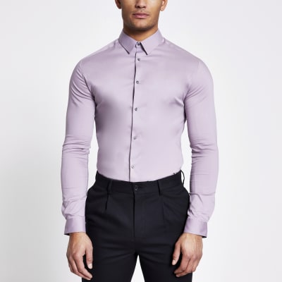 lilac dress shirt