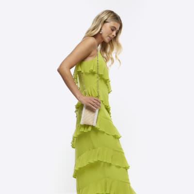 Lime lush hotsell maxi dress