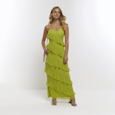 Lime lush shop maxi dress