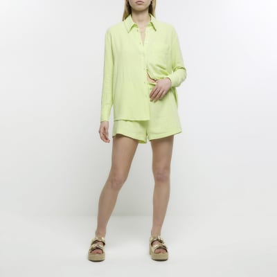 Linen dress outlet shorts