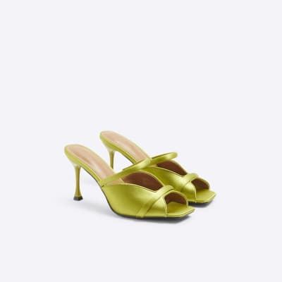 Lime green sandals river island store