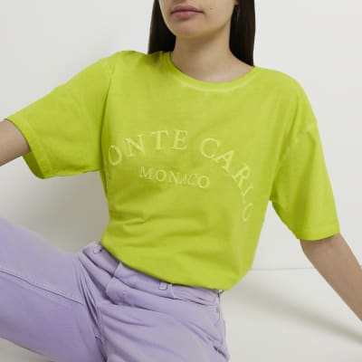 lime oversized shirt