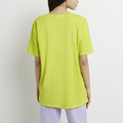 lime oversized shirt