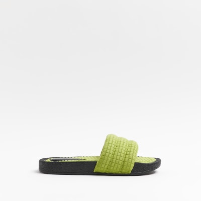 padded sole sliders