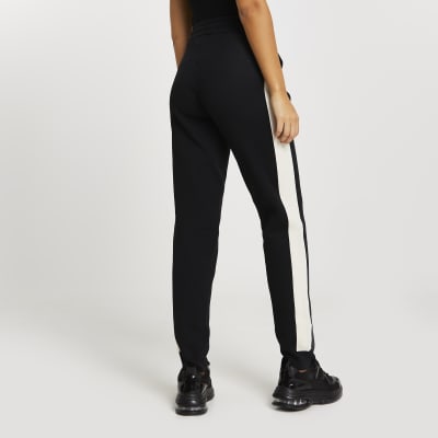 Maison Riviera black joggers