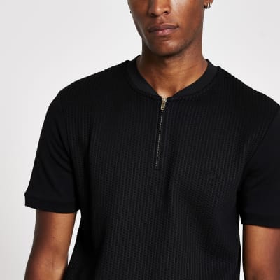 slim fit baseball tee