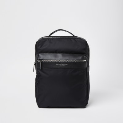 Maison Riviera black square backpack