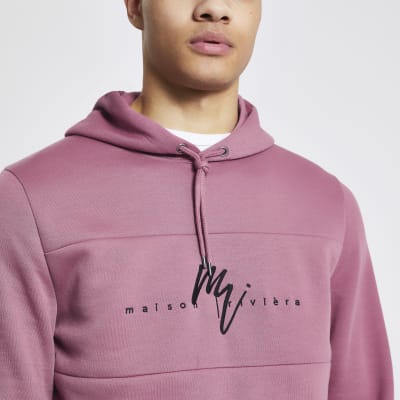 river island pink sweatshirt