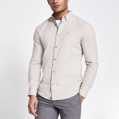 slim fit oxford shirt