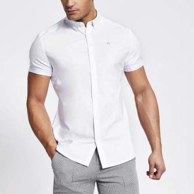 slim fit oxford shirt