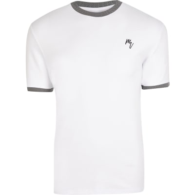 slim fit white shirt river island