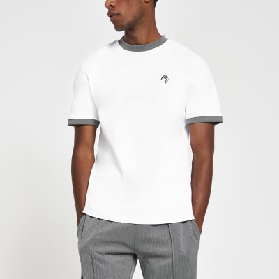 slim fit white shirt river island