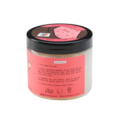 Mallows Peachy Body Scrub
