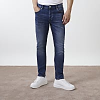 Mid blue Dylan slim fit jeans