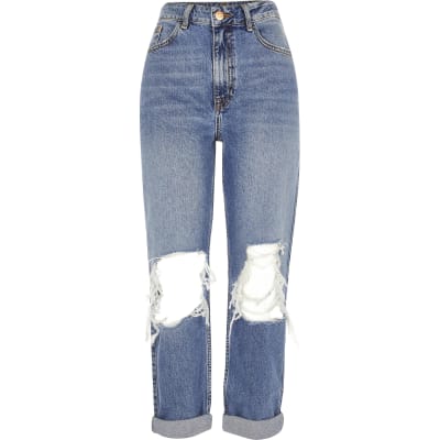 river island mum jeans