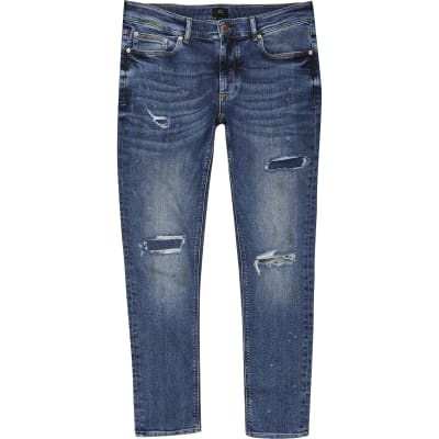 river island stretch skinny jeans