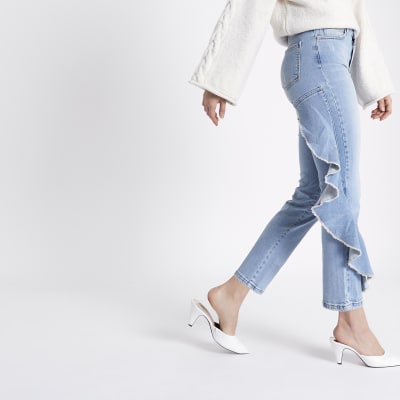 pale blue denim shirt