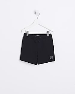 Mini Black Jersey Shorts