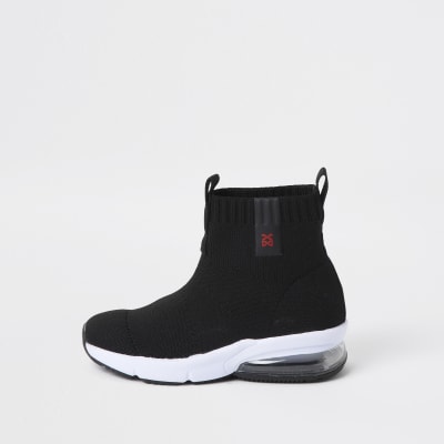 river island black trainers