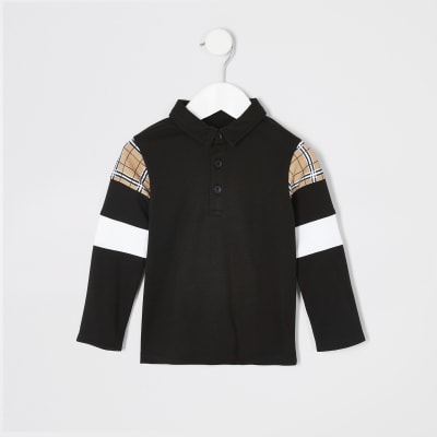 river island long sleeve polo
