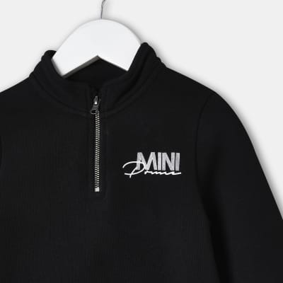 Mini boys black 'Mini Prince' sweatshirt