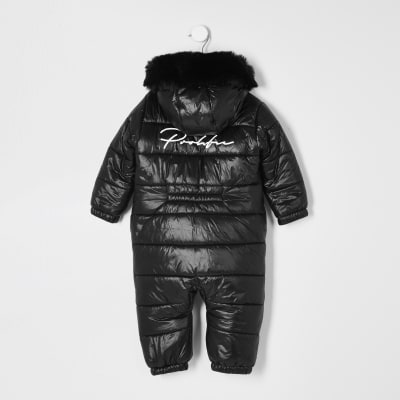 river island baby boy snowsuit