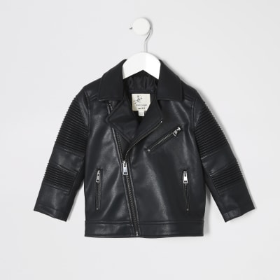 infant boy leather jacket