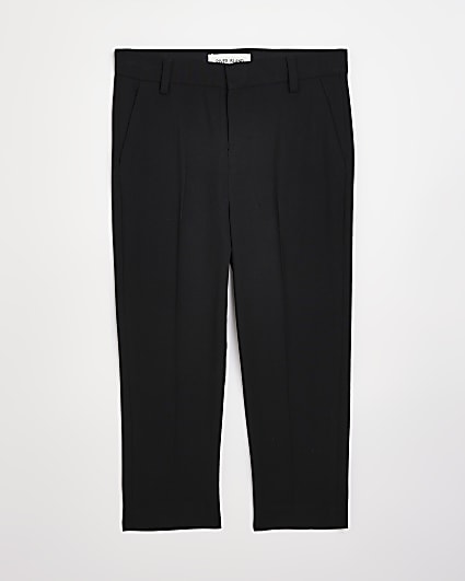 Mini boys black suit trousers