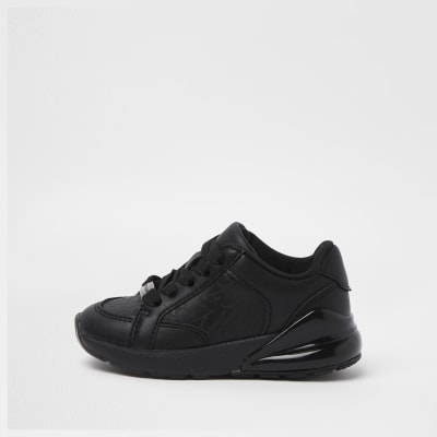 river island black trainers