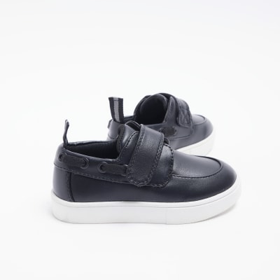 River island boys black sales shoes