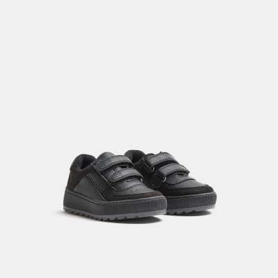 River island store boys black shoes