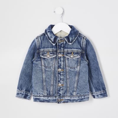 borg denim jacket womens